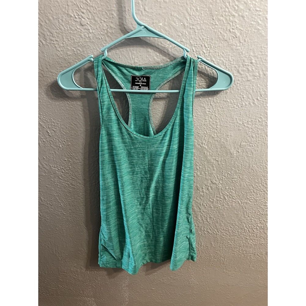 Joia Women's Racerback‎ Tank Top Size Medium Green